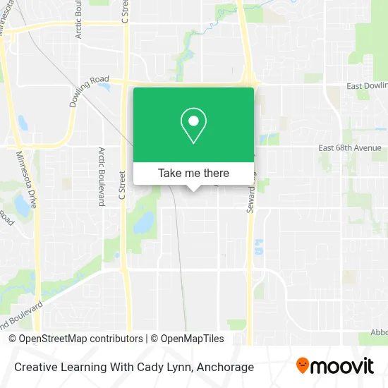 Creative Learning With Cady Lynn map
