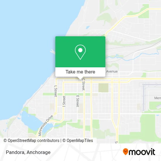 Pandora map