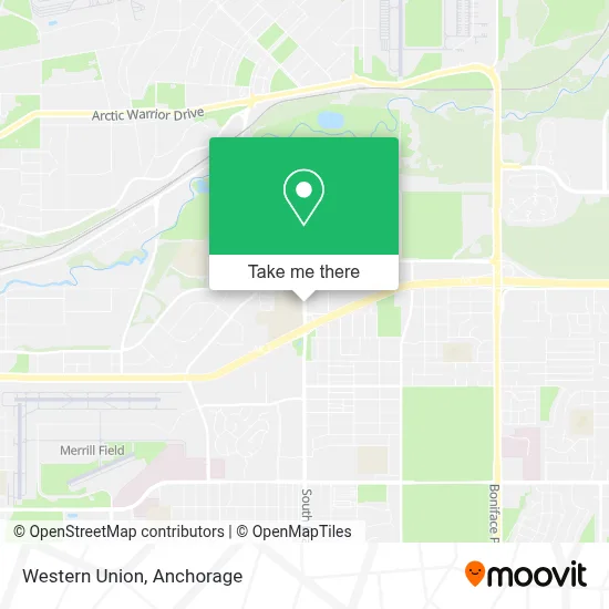 Western Union map