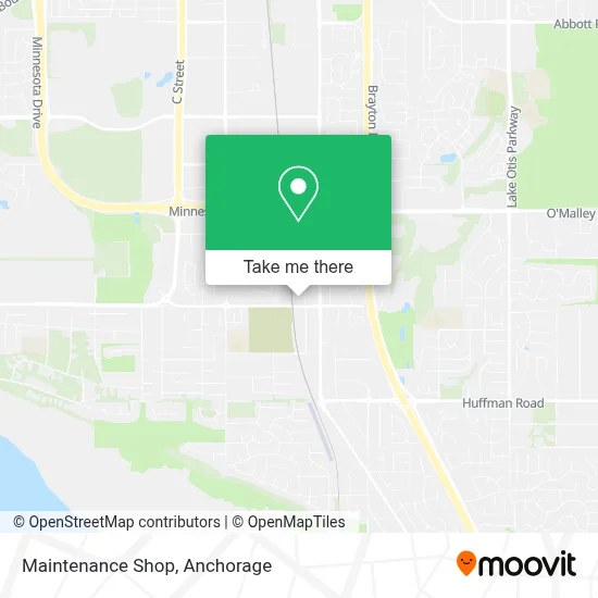 Maintenance Shop map