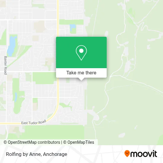 Rolfing by Anne map