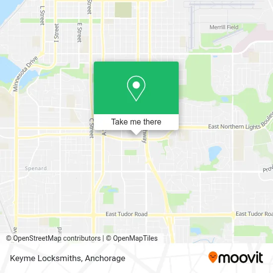 Keyme Locksmiths map