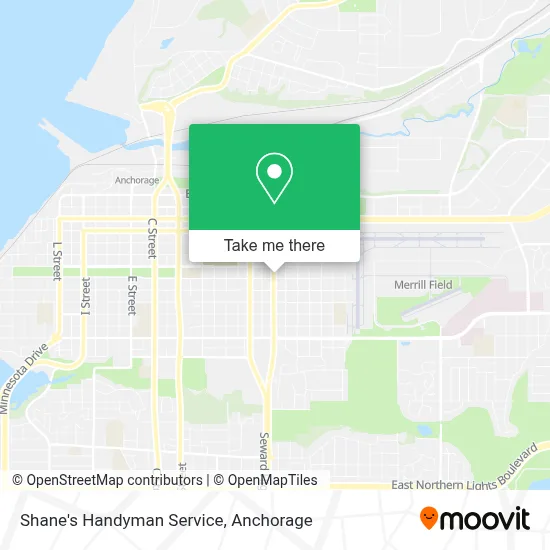 Shane's Handyman Service map