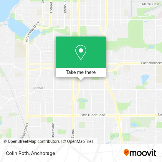 Colin Roth map