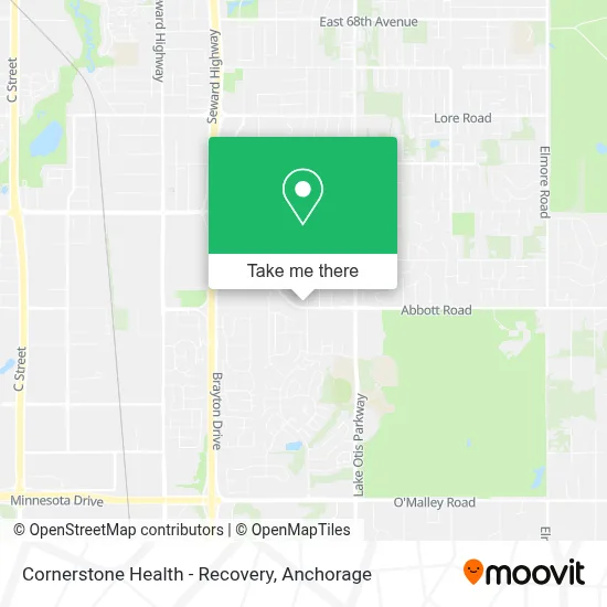Cornerstone Health - Recovery map