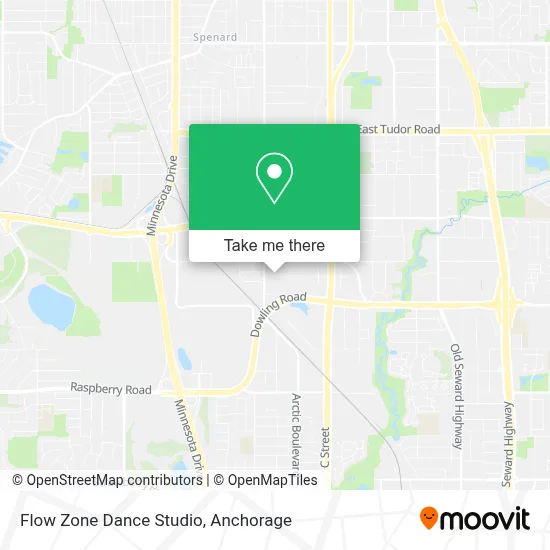 Flow Zone Dance Studio map