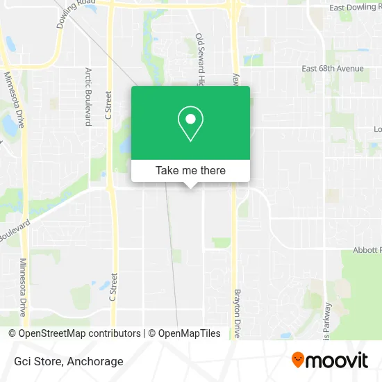 Gci Store map