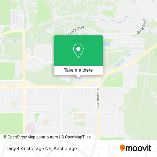 Target Anchorage NE map