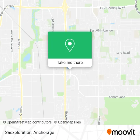 Saexploration map