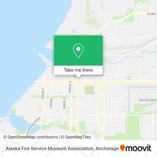 Alaska Fire Service Museum Association map