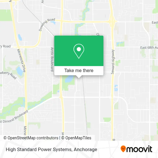 High Standard Power Systems map