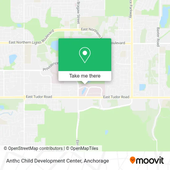Anthc Child Development Center map