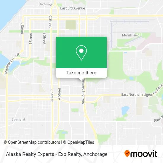 Alaska Realty Experts - Exp Realty map