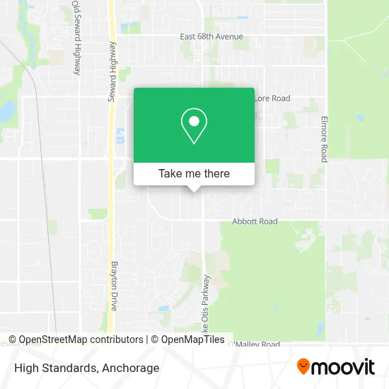 High Standards map