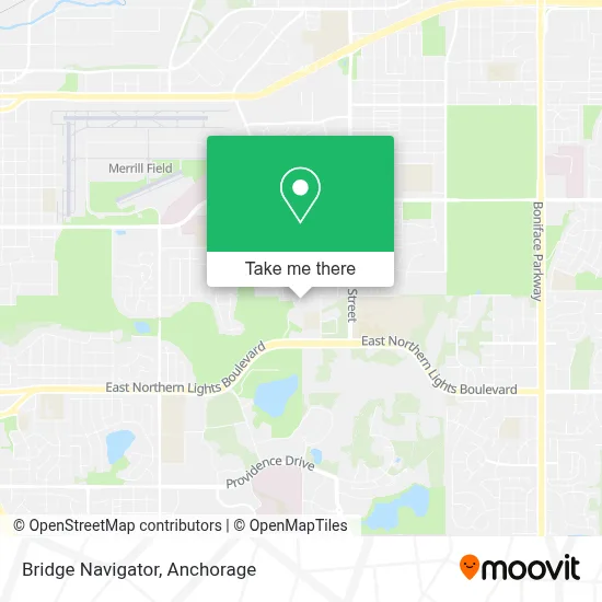 Bridge Navigator map