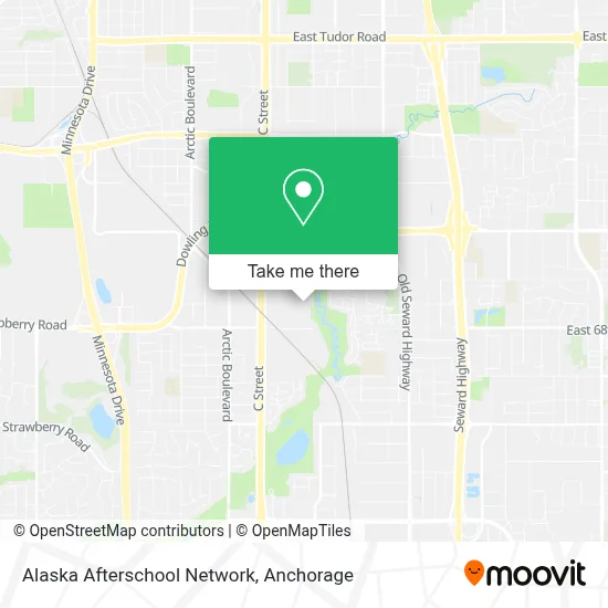 Alaska Afterschool Network map
