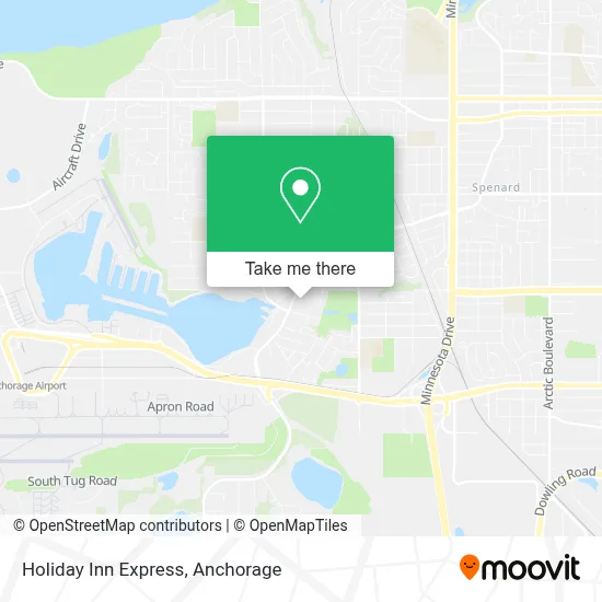Holiday Inn Express map