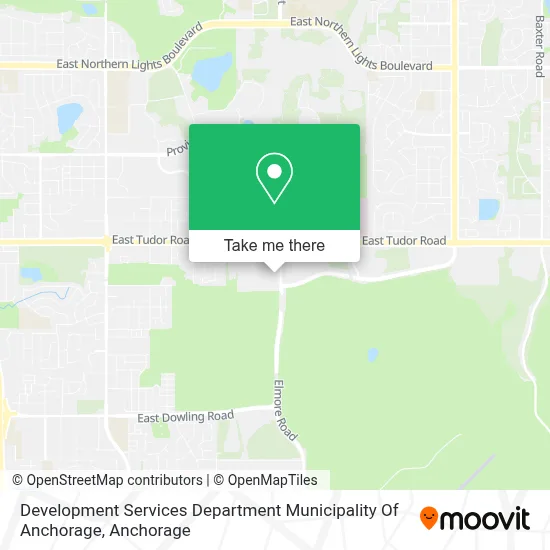 Development Services Department Municipality Of Anchorage map
