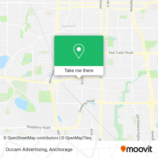 Occam Advertising map