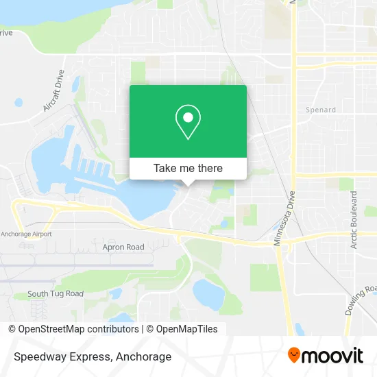 Speedway Express map
