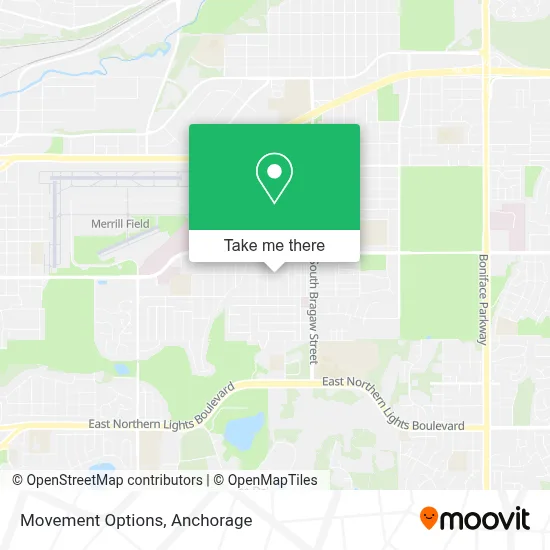 Movement Options map