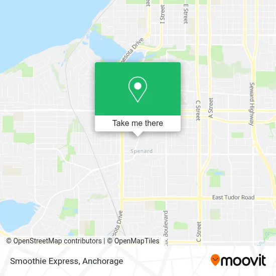 Smoothie Express map