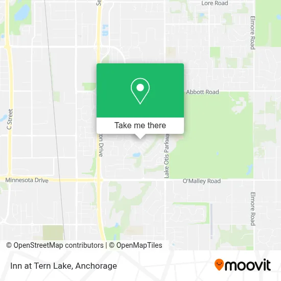 Inn at Tern Lake map