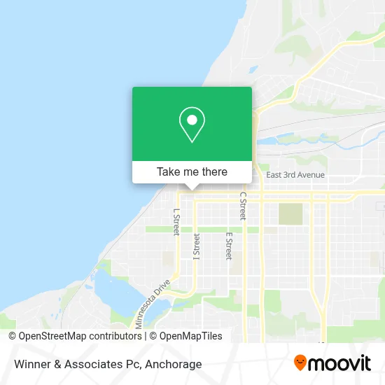 Winner & Associates Pc map