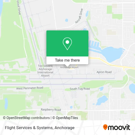 Flight Services & Systems map