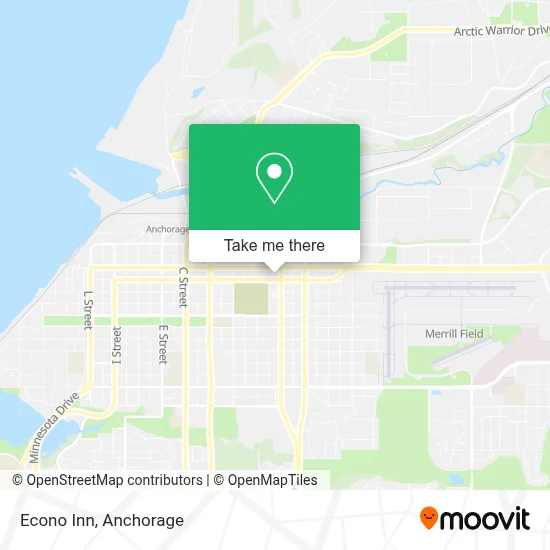 Econo Inn map