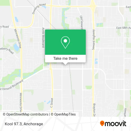 Kool 97.3 map