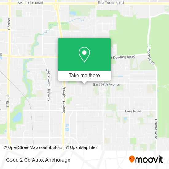 Good 2 Go Auto map