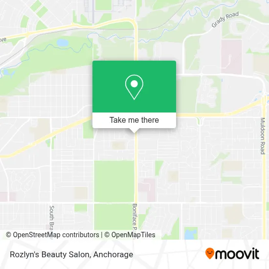 Rozlyn's Beauty Salon map