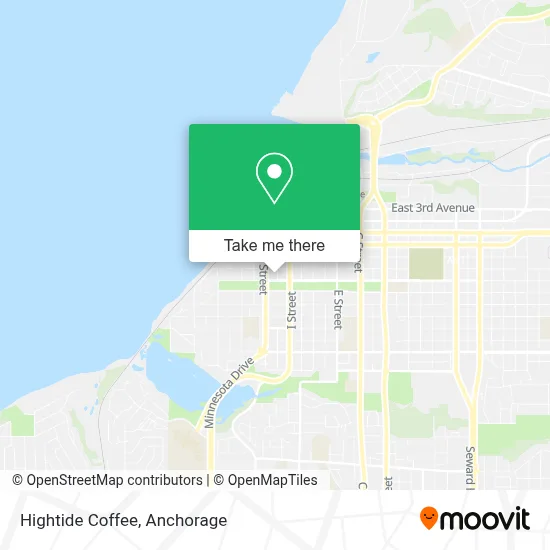 Hightide Coffee map