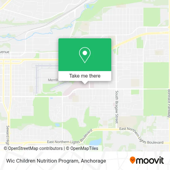 Wic Children Nutrition Program map