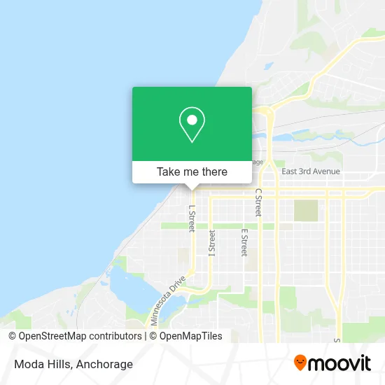 Moda Hills map