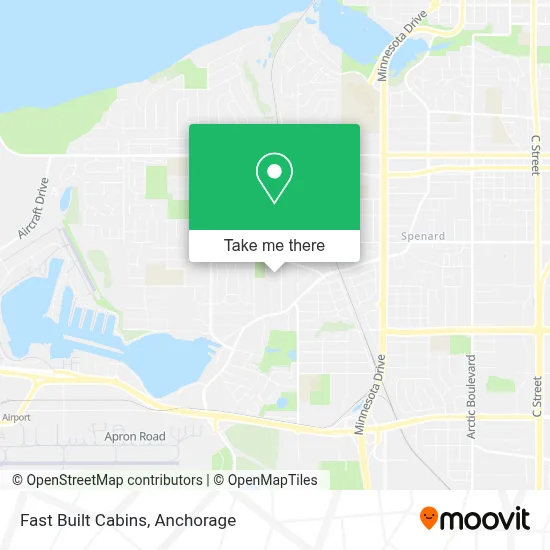Fast Built Cabins map