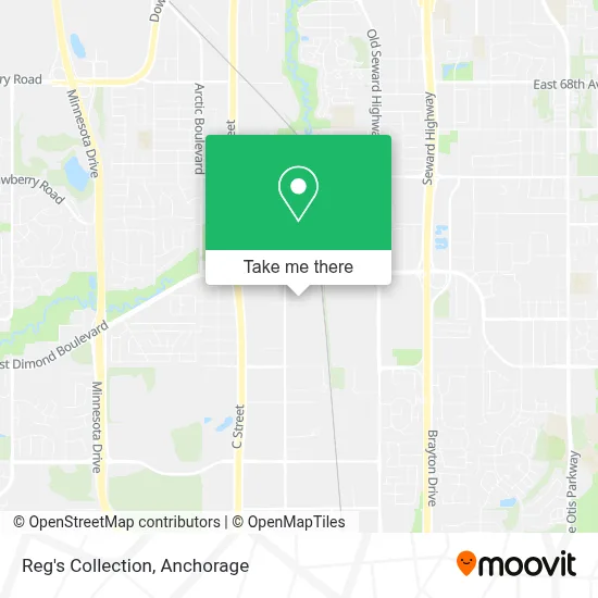 Reg's Collection map