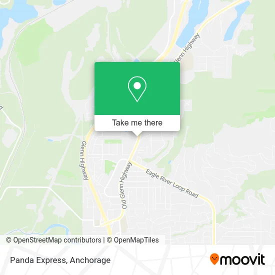 Panda Express map