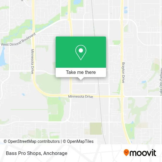 Bass Pro Shops map