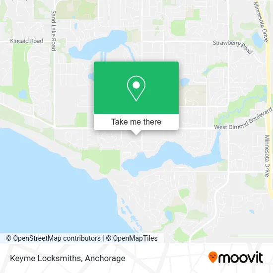 Keyme Locksmiths map
