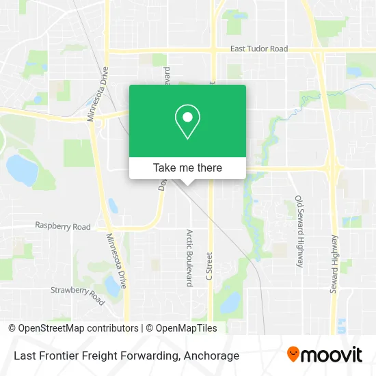 Last Frontier Freight Forwarding map