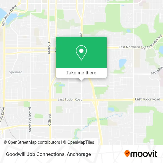 Goodwill Job Connections map