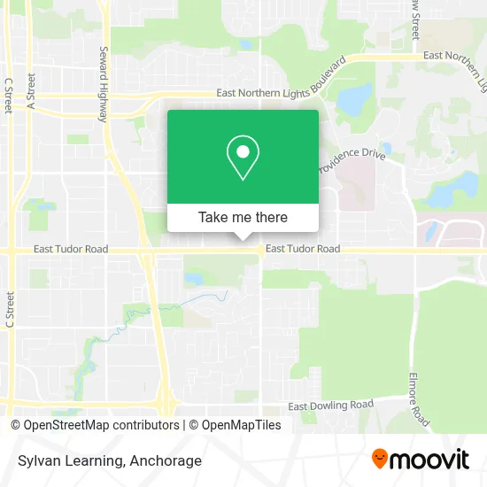 Sylvan Learning map
