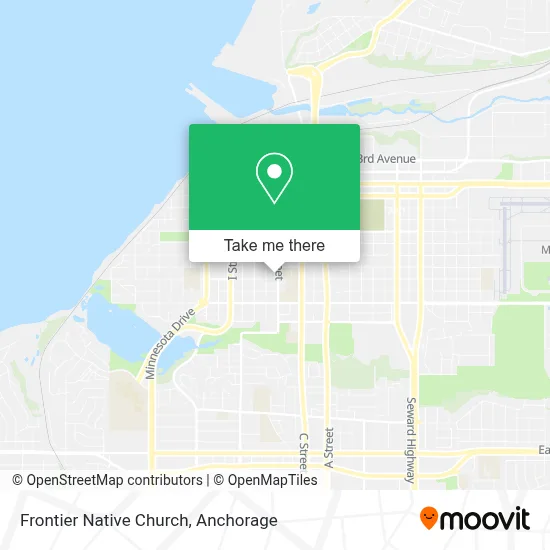 Frontier Native Church map