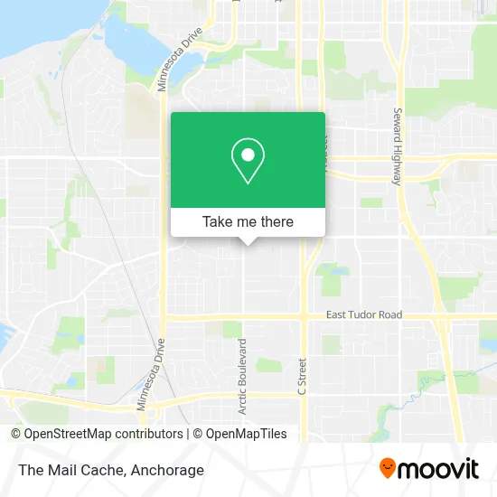 The Mail Cache map