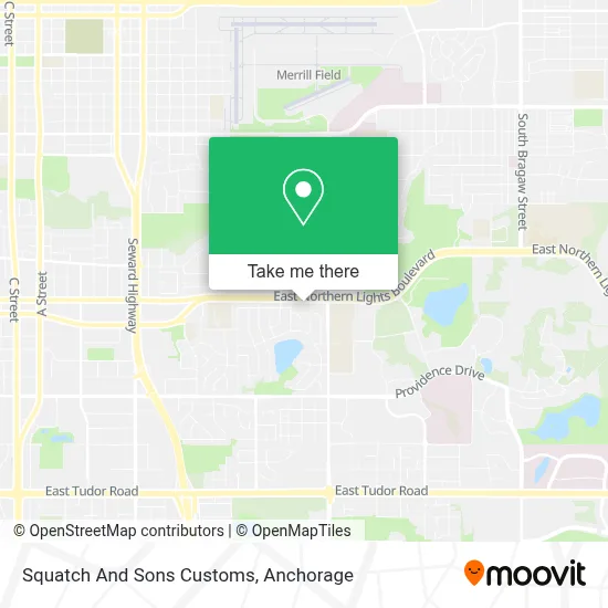 Squatch And Sons Customs map