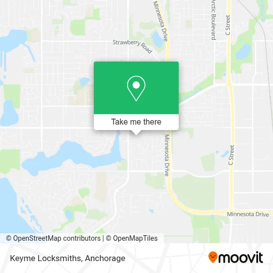 Keyme Locksmiths map