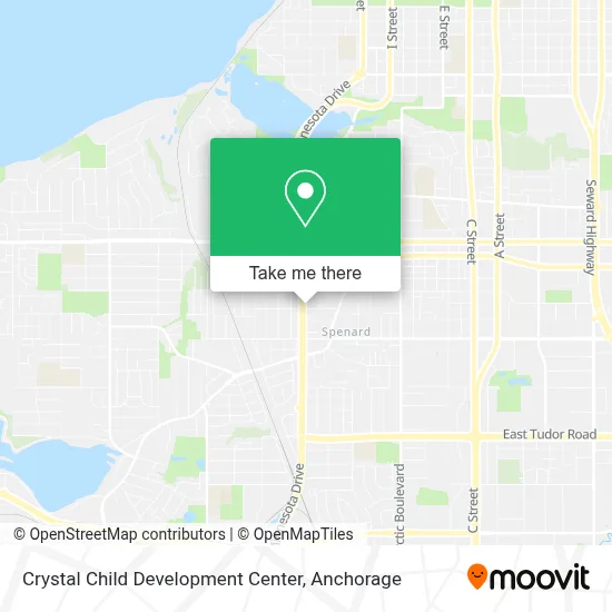 Crystal Child Development Center map