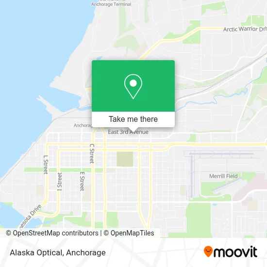 Alaska Optical map